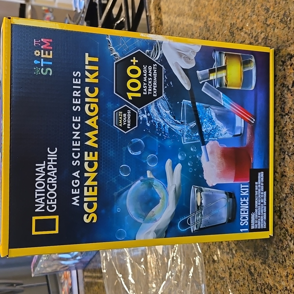 National Geographic Science Magic Kit, New and never used